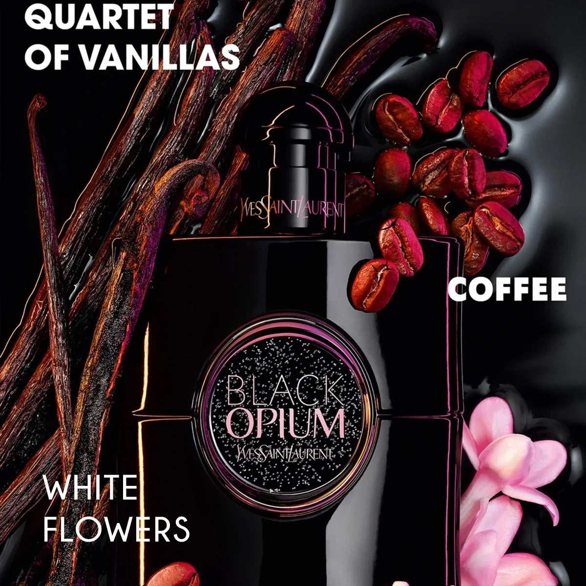 Yves Saint Laurent Black Opium EDP 90ml for Women | Luxury Designer Perfume